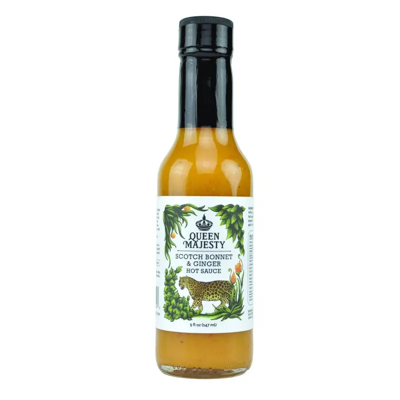 Scotch Bonnet & Ginger Hot Sauce | Queen Majesty