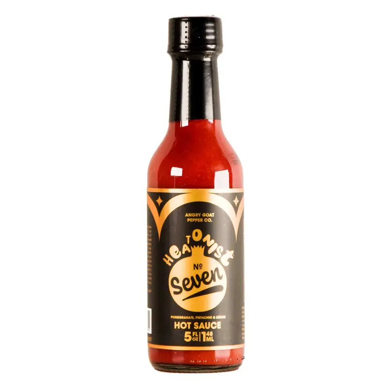 HEATONIST No. 7 Hot Sauce | Angry Goat Pepper Co