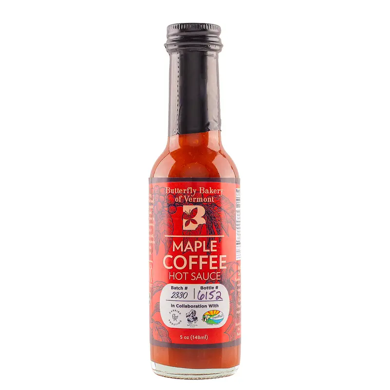 Maple Coffee Hot Sauce | Butterfly Bakery