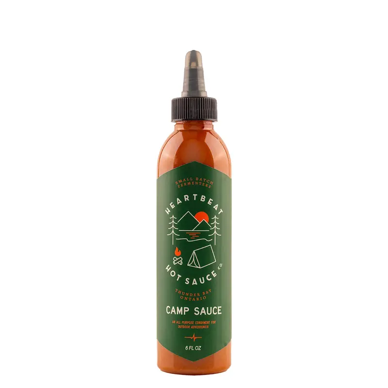 Camp Sauce Hot Sauce | Heartbeat Hot Sauce