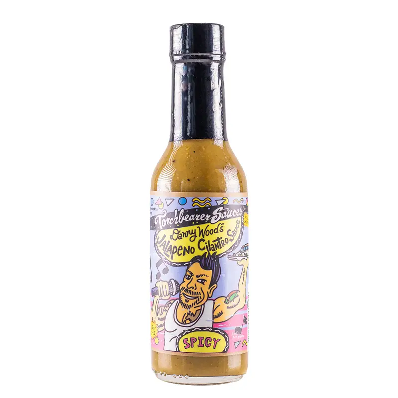 Danny Wood's Jalapeno Cilantro Hot Sauce | Torchbearer Sauces