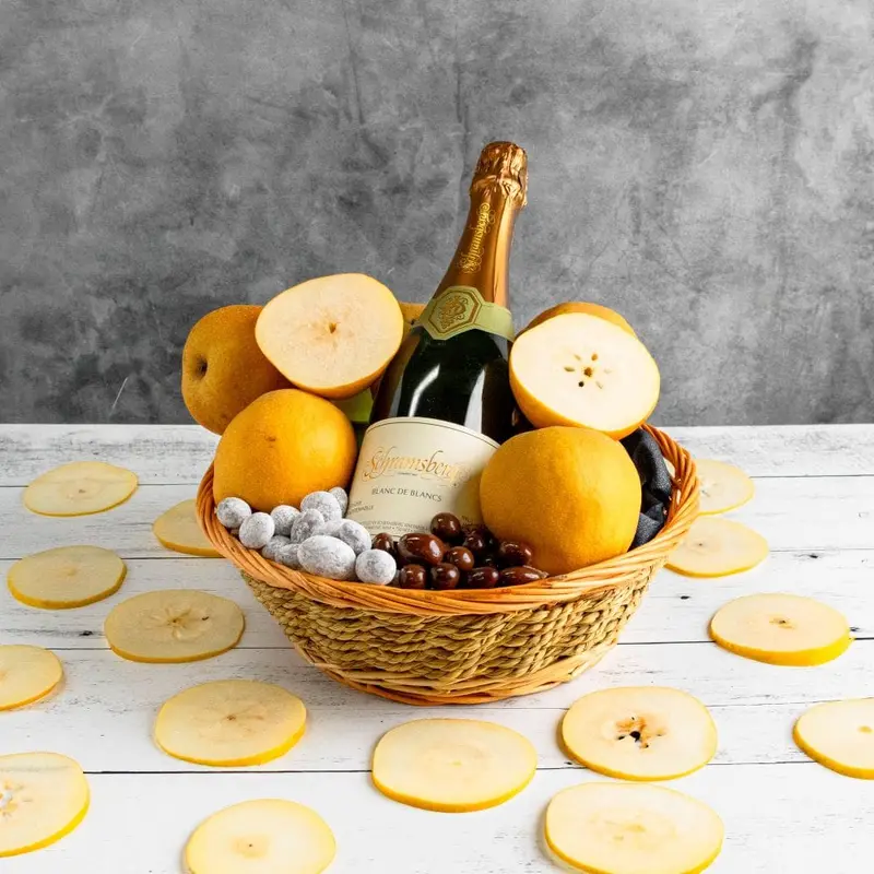 For My Love Wine Basket