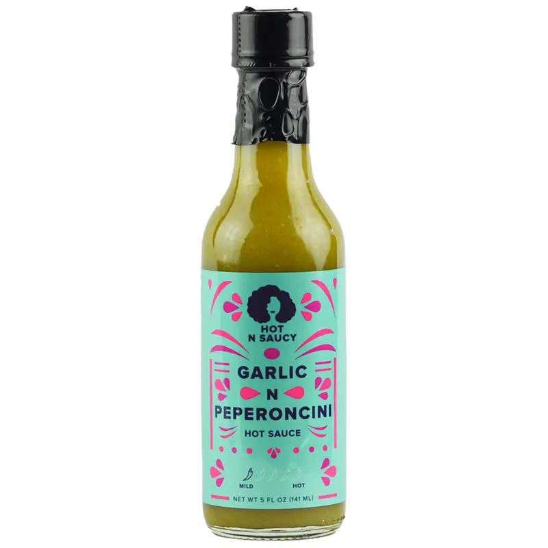 Garlic N Peperoncini Hot Sauce | Hot N Saucy