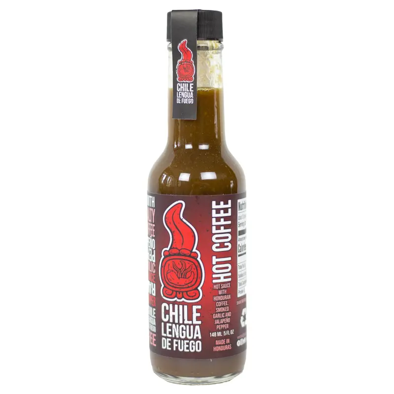 Hot Coffee Hot Sauce | Chile Lengua de Fuego