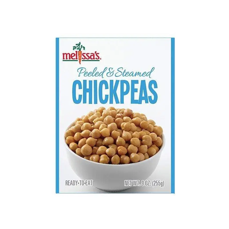 Peeled & Steamed Chickpeas (Garbanzo Beans)