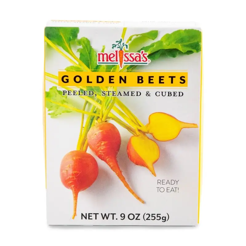 Steamed Golden Beets