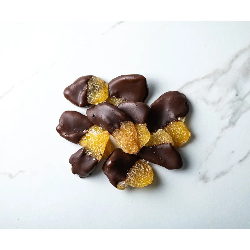 Chocolate Dipped Ginger