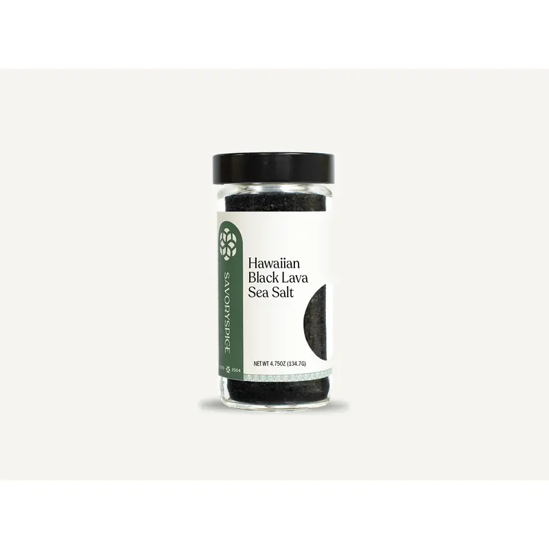 Hawaiian Black Lava Sea Salt