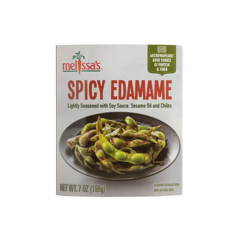 Spicy Edamame (Soybeans)