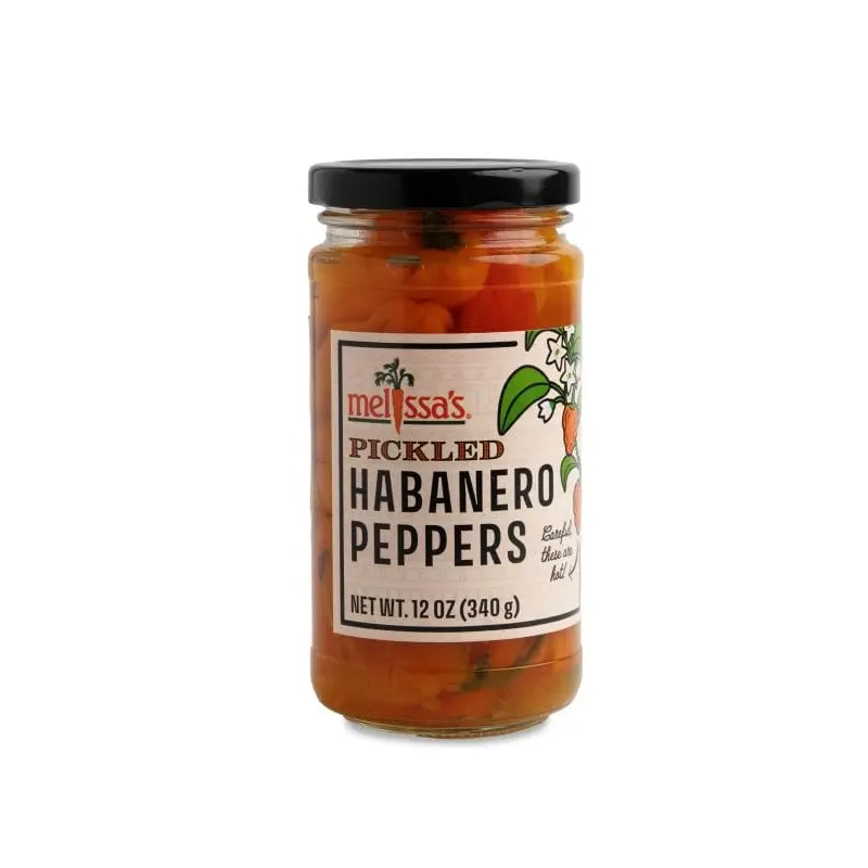 Pickled Habanero Peppers (Chile Habanero)