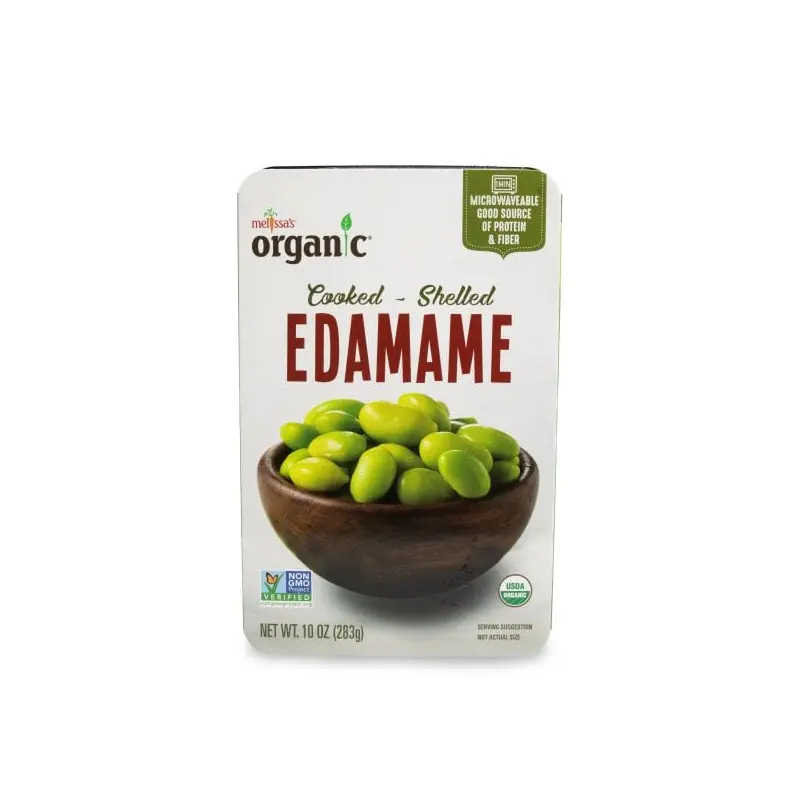 Organic Cooked and Shelled Edamame Soybeans (3 or 6 pack)
