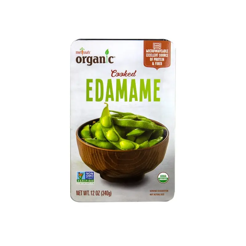 Organic Cooked and Unshelled Edamame (Soybeans) (3 or 6 pack)