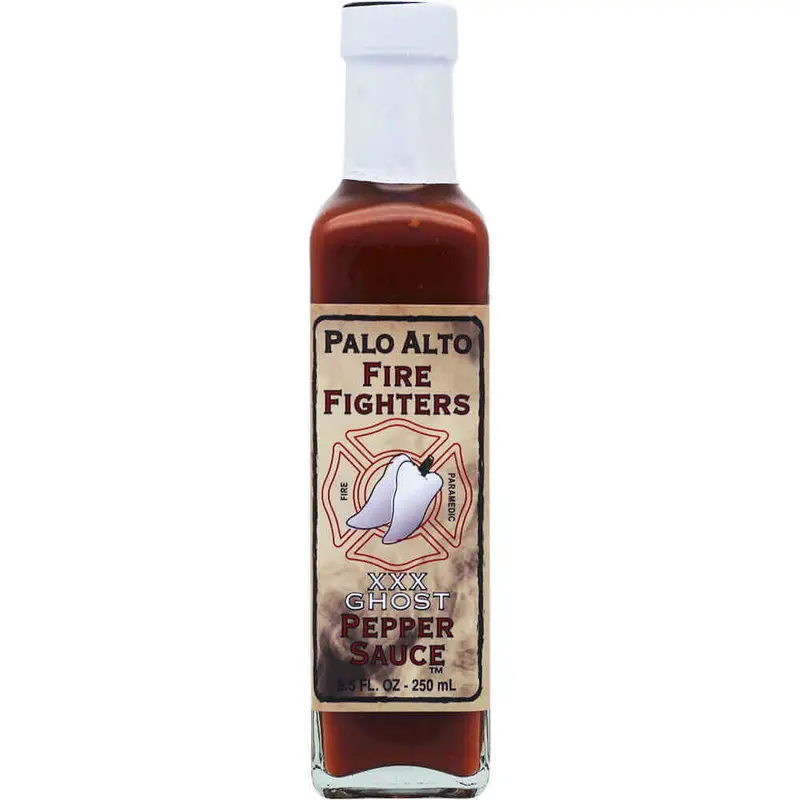 Palo Alto Firefighters Ghost Pepper Sauce