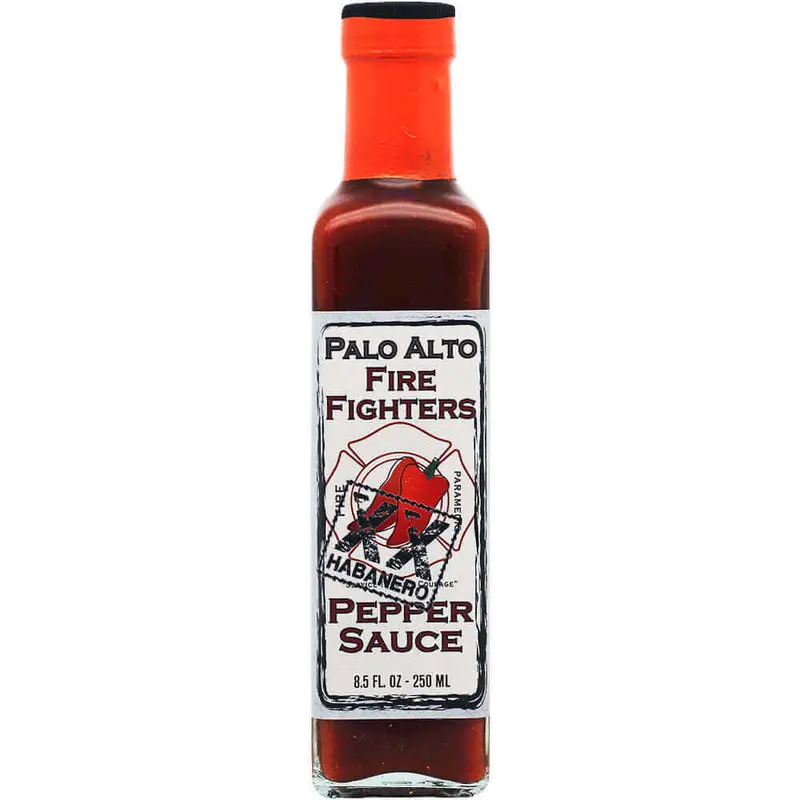 Palo Alto Firefighters Habanero Pepper Sauce