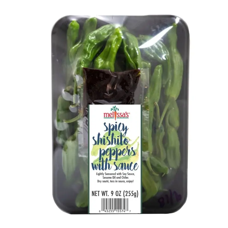 Spicy Shishito Peppers with Sauce