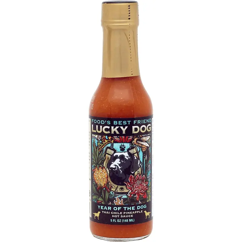 Year of the Dog Thai Chile Pineapple Hot Sauce