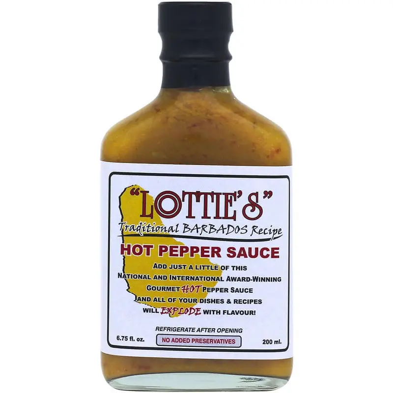 Lottie's Barbados Style Hot Mustard Sauce