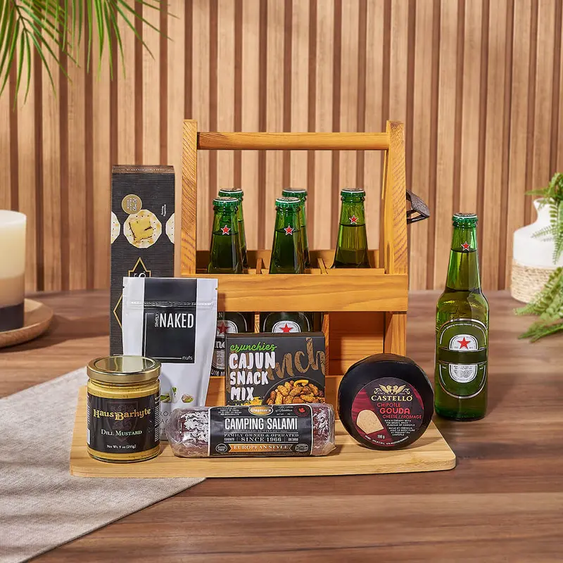 Meat, Cheese & Beer Gift Set