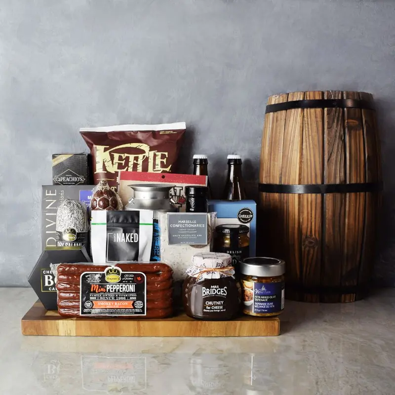 Meat & Cheese for Two Gift Basket