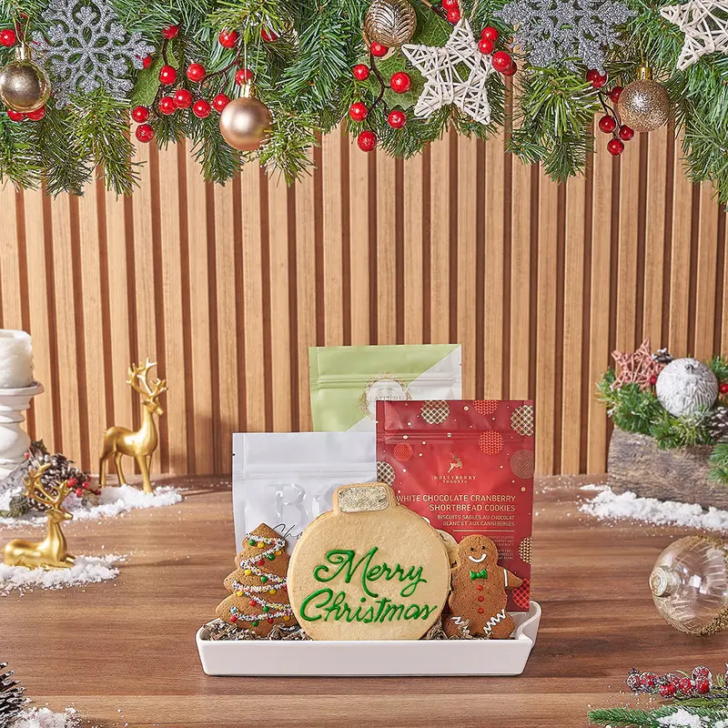 Christmas Cookie Gift Basket