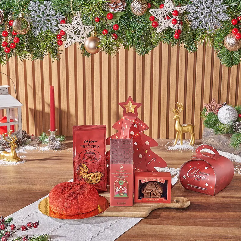 Christmas Dessert Cheese Ball Gift Board