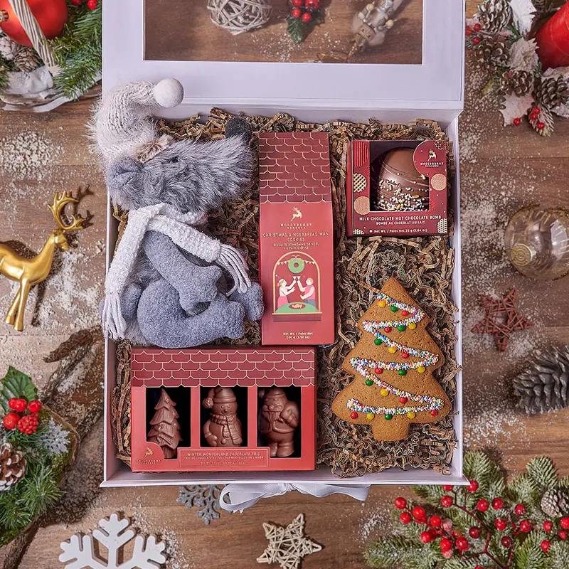 Christmas Hot Cocoa & Treats Basket