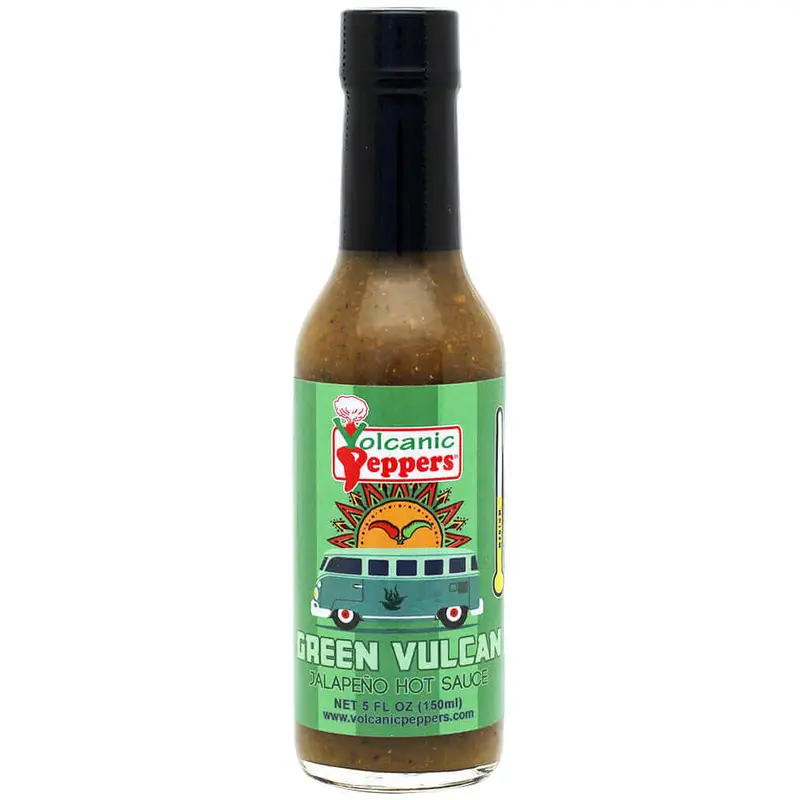 Green Vulcan Hot Sauce