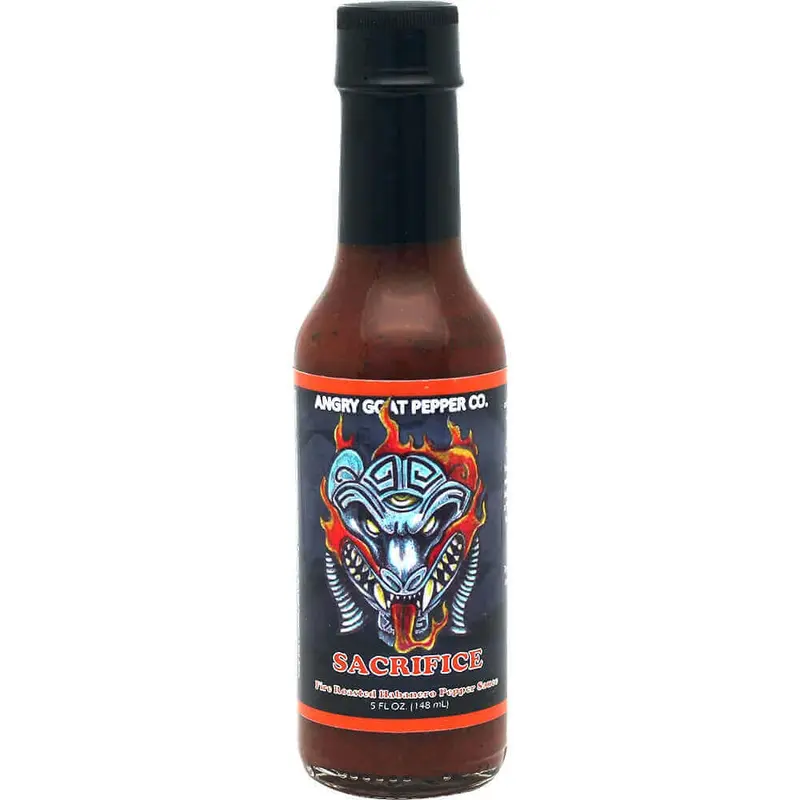 Sacrifice Fire-Roasted Habanero Sauce