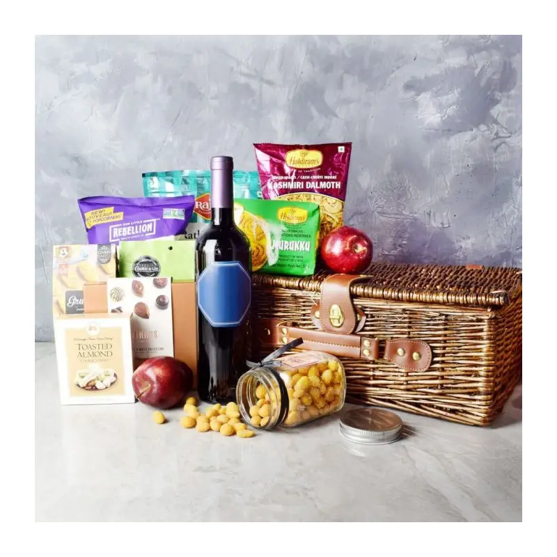 Diwali Gift Basket With Sparkling Gifts & Goodies