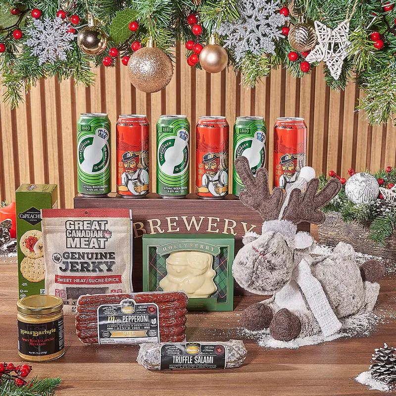 Gourmet Christmas Beer Gift Set