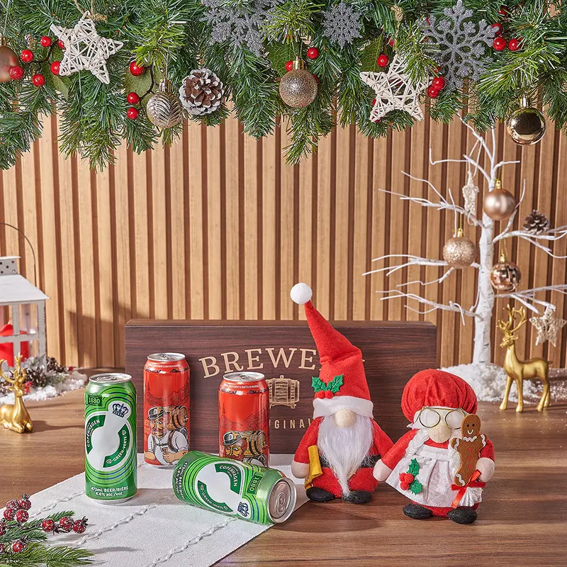Happy Holidays Craft Beer & Santa Gift