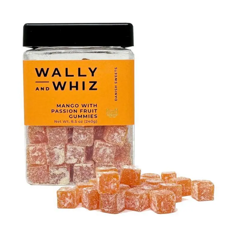 Wally and Whiz Mango with Passion Fruit Gummies