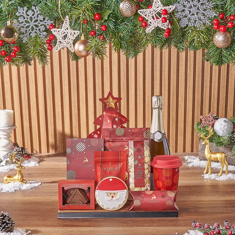 Merry Christmas Celebration Basket