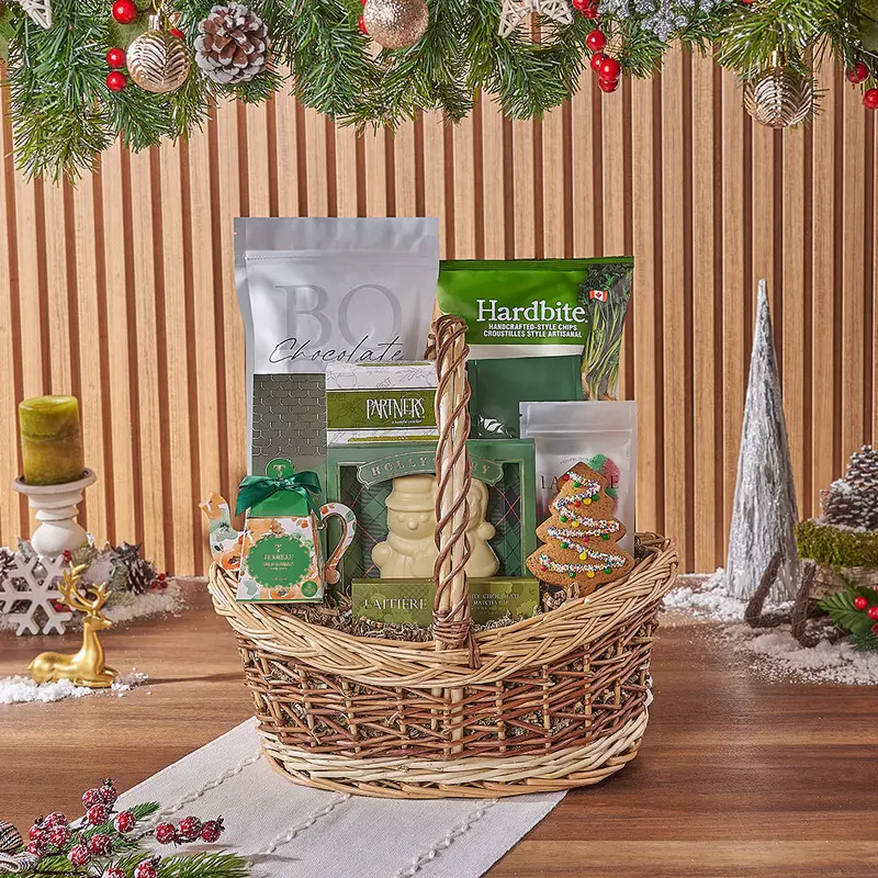 Rustic Holiday Basket