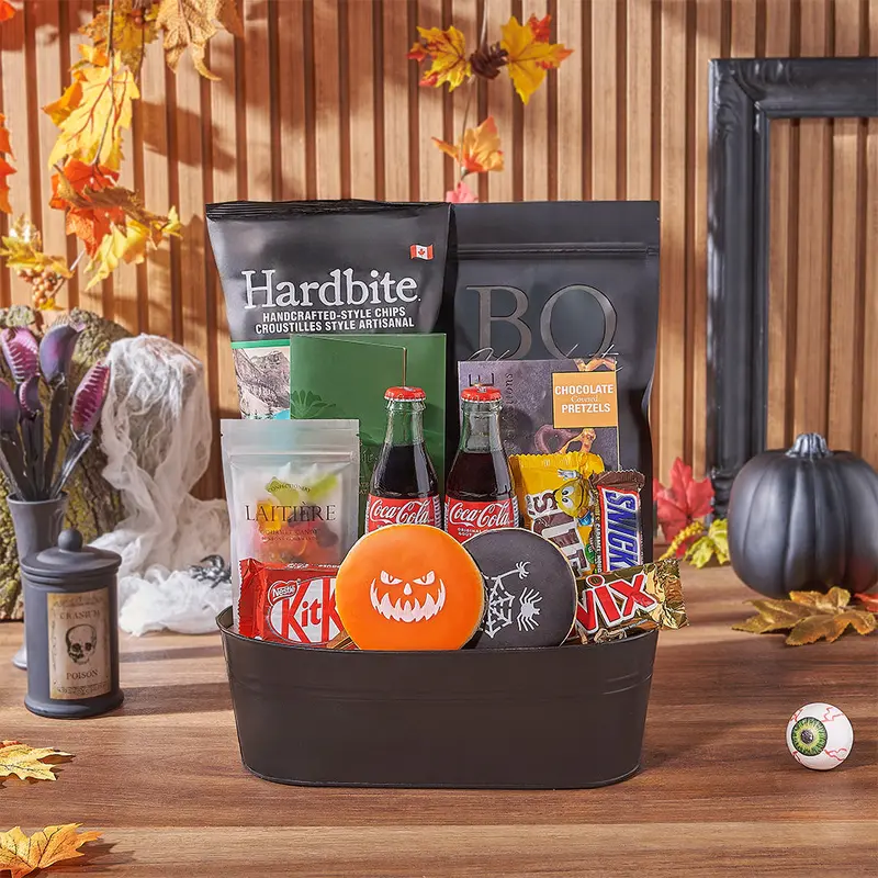 Gourmet Halloween Treats Basket