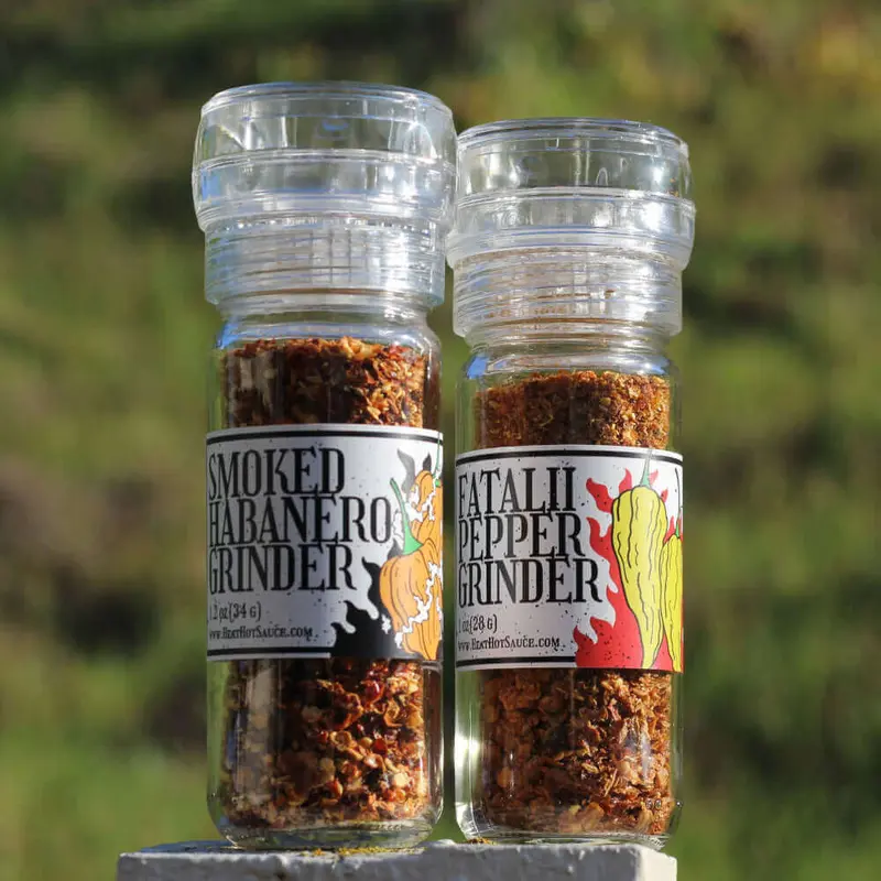 Hot Pepper Grinder Fiery Duo