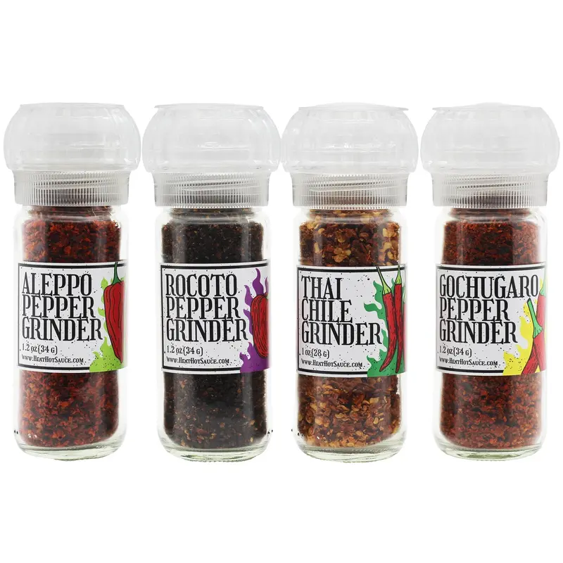 Medium-Hot Pepper Grinder Gift Set