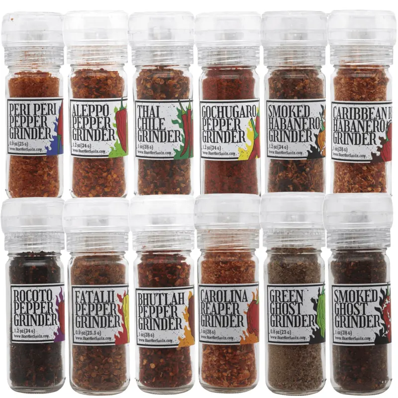Ultimate Hot Pepper Grinder Gift Set