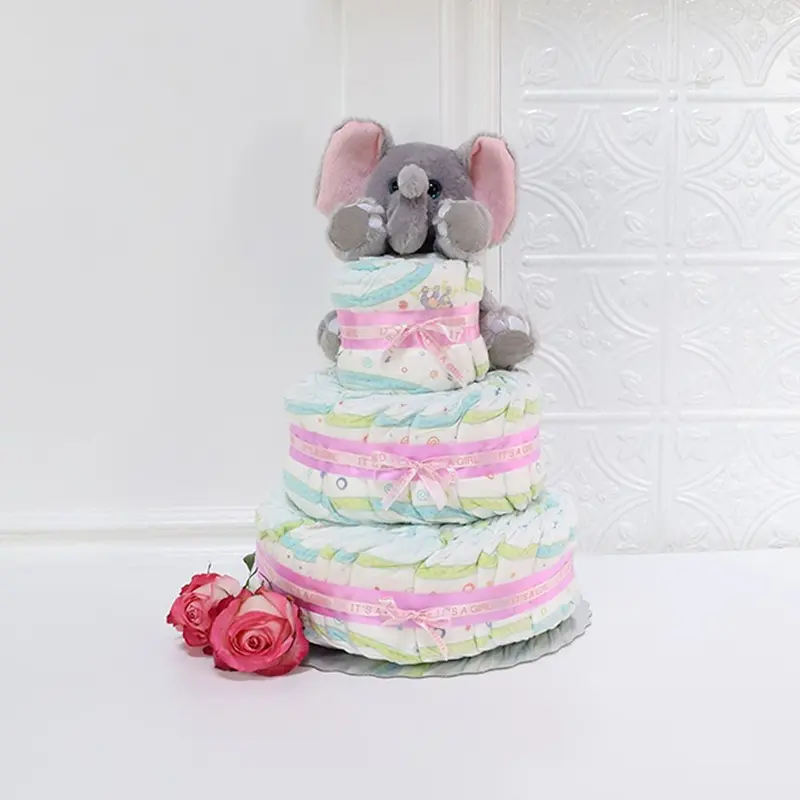 Unisex Diaper Cake
