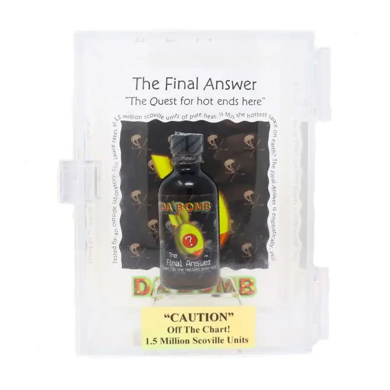 Da' Bomb The Final Answer (With Display Case)