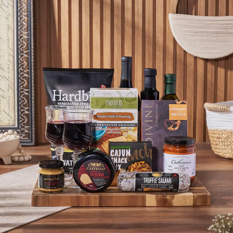 Etobicoke Wine & Cheese Gift Basket