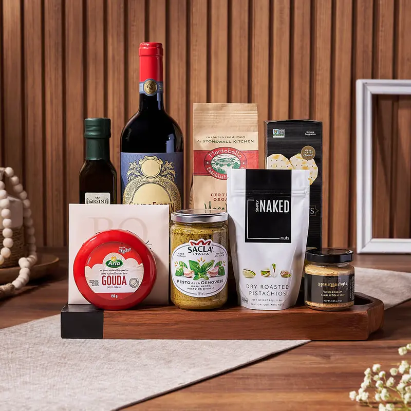 Pasta Feast & Wine Gift Set