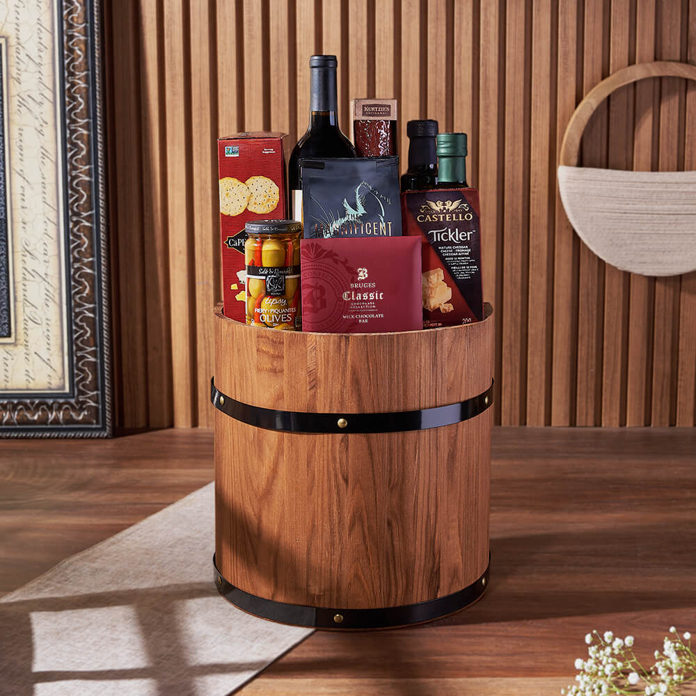 Ultimate Wine & Cheese Barrel