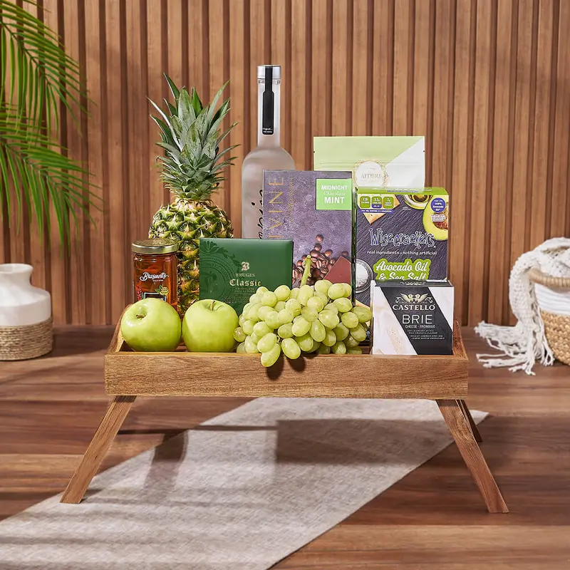 Fresh Fruits & Liquor Gift Set