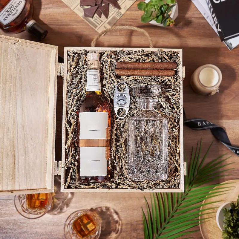 Liquor & Decanter Crate