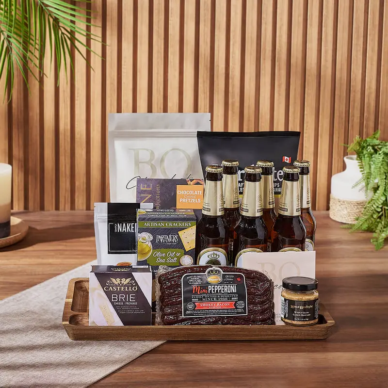 Markham Beer & Snacks Basket