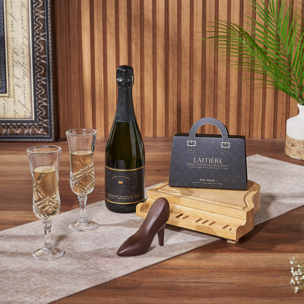 Sweet Chocolate & Champagne Gift
