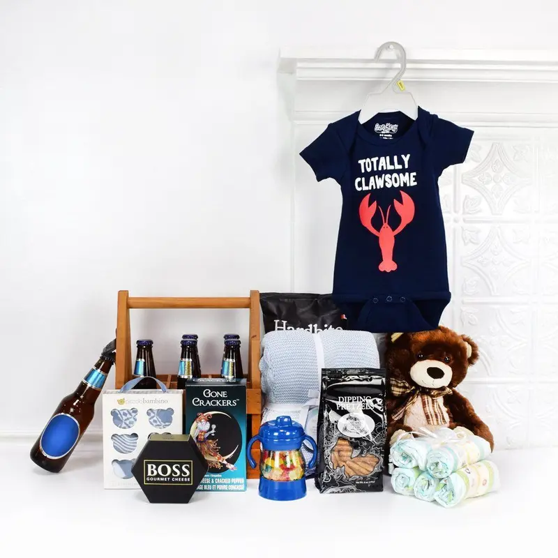 Deluxe Baby Boy Blue Gift Set