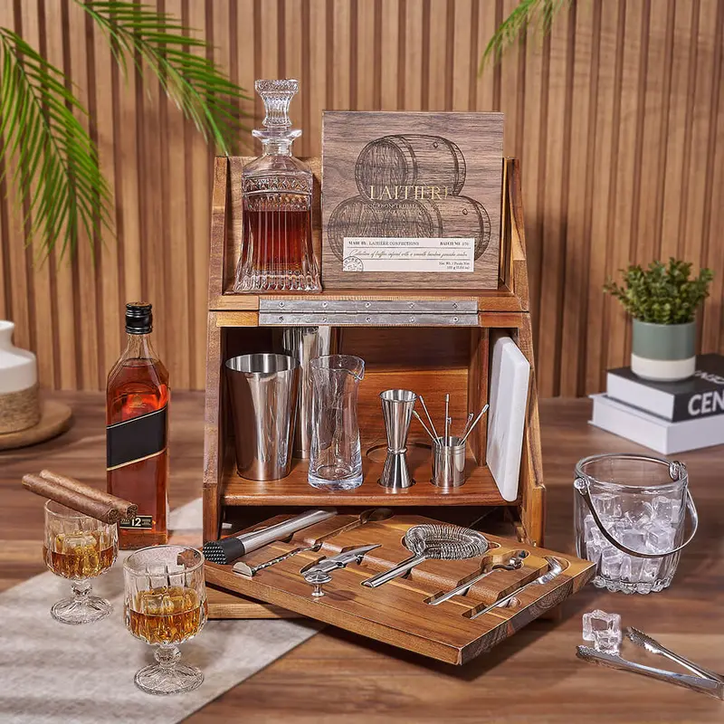 Deluxe Tabletop Bar Gift Set