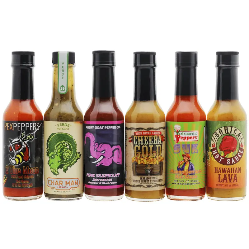 Low Sodium Hot Sauce 6-Pack